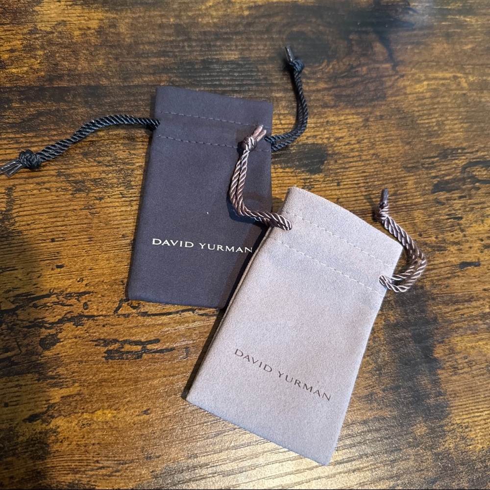 David Yurman Pouches and Polishing Cloths - Picture 2 of 2